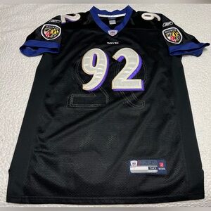 Haloti Ngata Jersey #92 - Reebok Authentic Stitched NFL Baltimore Ravens SZ 50